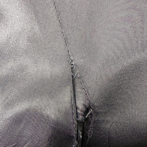 Vintage Burberry’s Jacket Mens 100% Wool Blazer Two Button Gray Pinstripe U2 - Picture 5 of 7